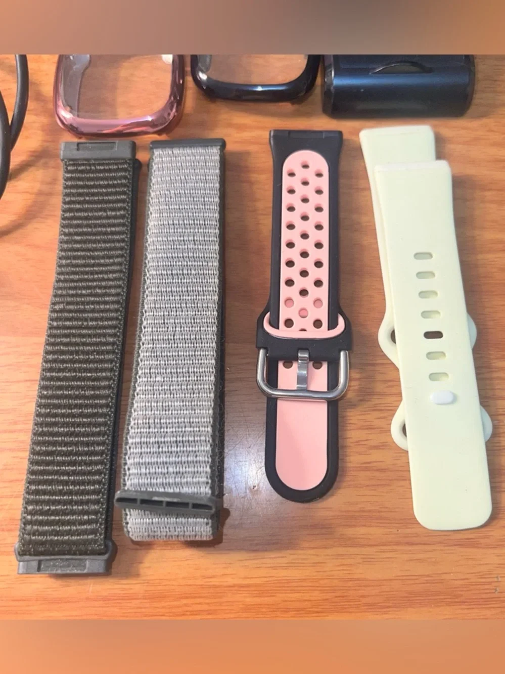 Fitbit Sense Watch, Charger, Faceplate and bands